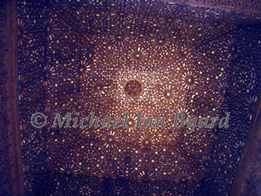 Domed ceiling in palace